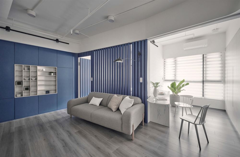 佛山市保利維塔現代簡約風格三居室裝修案例