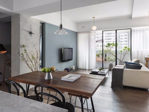 圓融廣場二居99平米北歐風(fēng)格裝修案例-廚餐廳 圓融廣場二居99平米北歐風(fēng)格裝修案例-廚餐廳