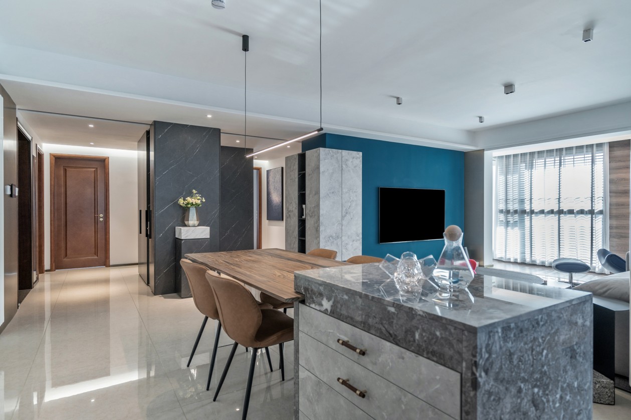 現(xiàn)代簡約風(fēng)格室內(nèi)設(shè)計家裝案例-客餐廳 現(xiàn)代簡約風(fēng)格室內(nèi)設(shè)計家裝案例-客餐廳