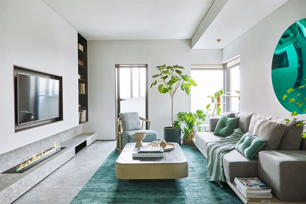 廣州市荔港南灣歐式風格三居室裝修案例