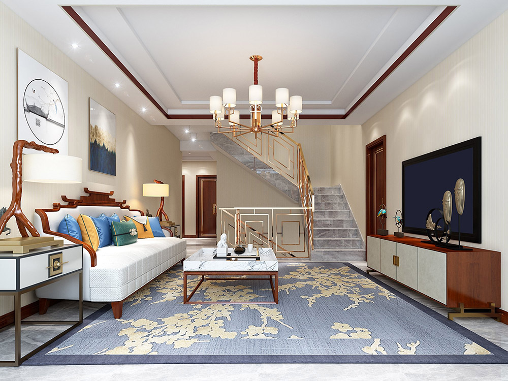 蘭花苑別墅680平米-中式風格裝修案例二層休息區 蘭花苑別墅680平米-中式風格裝修案例二層休息區