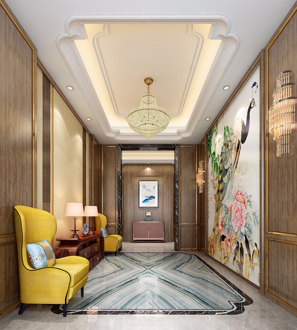 輕奢風格別墅裝修設計效果圖-碧桂花城別墅300平米-別墅休息區裝修設計 輕奢風格別墅裝修設計效果圖-碧桂花城別墅300平米-別墅休息區裝修設計