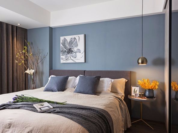 圓融廣場二居99平米北歐風(fēng)格裝修案例-臥室 圓融廣場二居99平米北歐風(fēng)格裝修案例-臥室