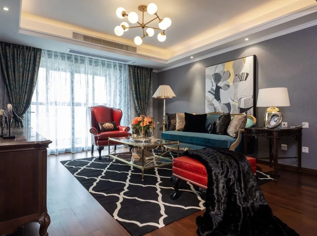 裝修案例美式風格室內裝修效果圖-客廳 裝修案例美式風格室內裝修效果圖-客廳