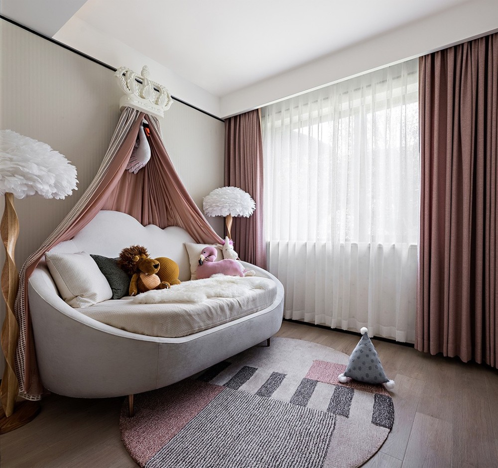 現代簡約風格室內家裝案例效果圖-兒童房 現代簡約風格室內家裝案例效果圖-兒童房