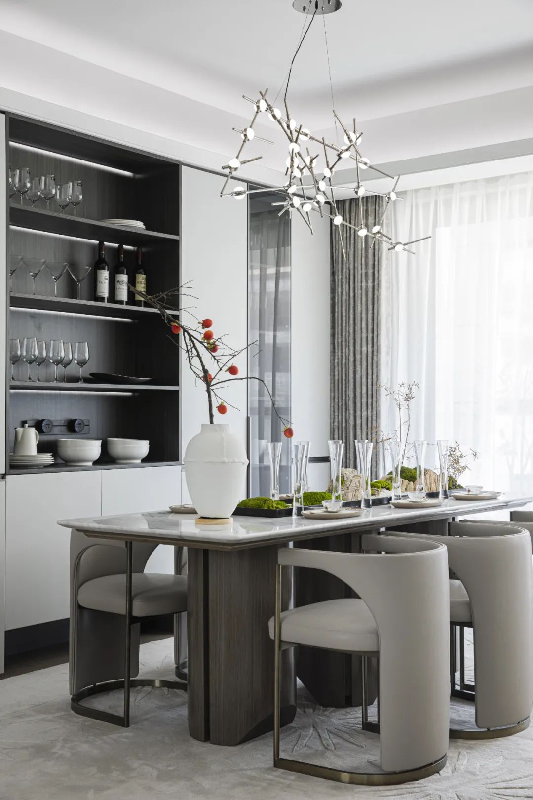 現代簡約風格室內設計家裝案例-餐廳 現代簡約風格室內設計家裝案例-餐廳