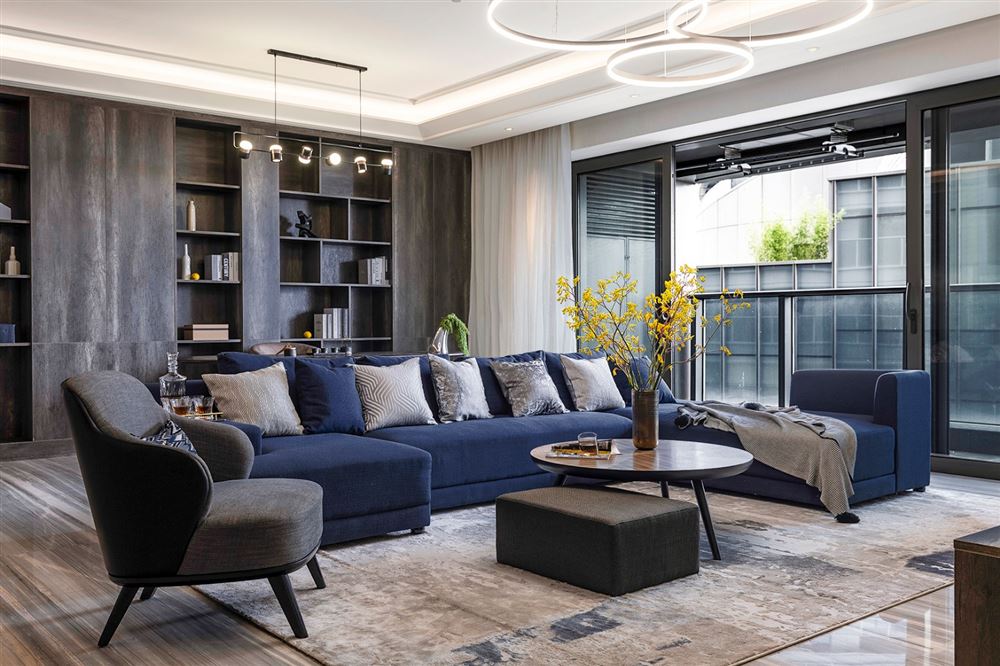 佛山市高明碧桂園&middot;花城薈現代簡約風格三居室裝修案例