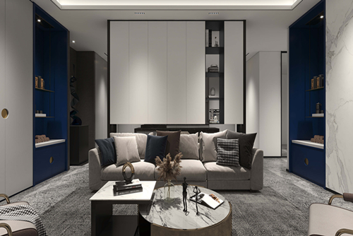 廣州市奧園灣區智谷現代風格辦公空間裝修案例